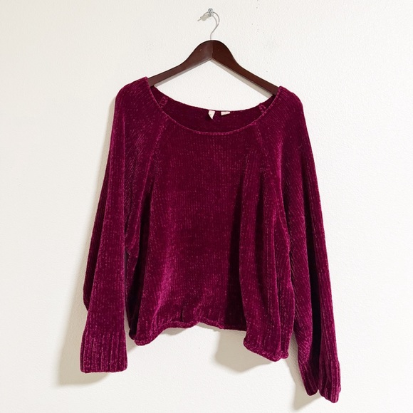 Anthro Moth Masie Chenille Boxy Dolman Jumper Sweater - Picture 3 of 15